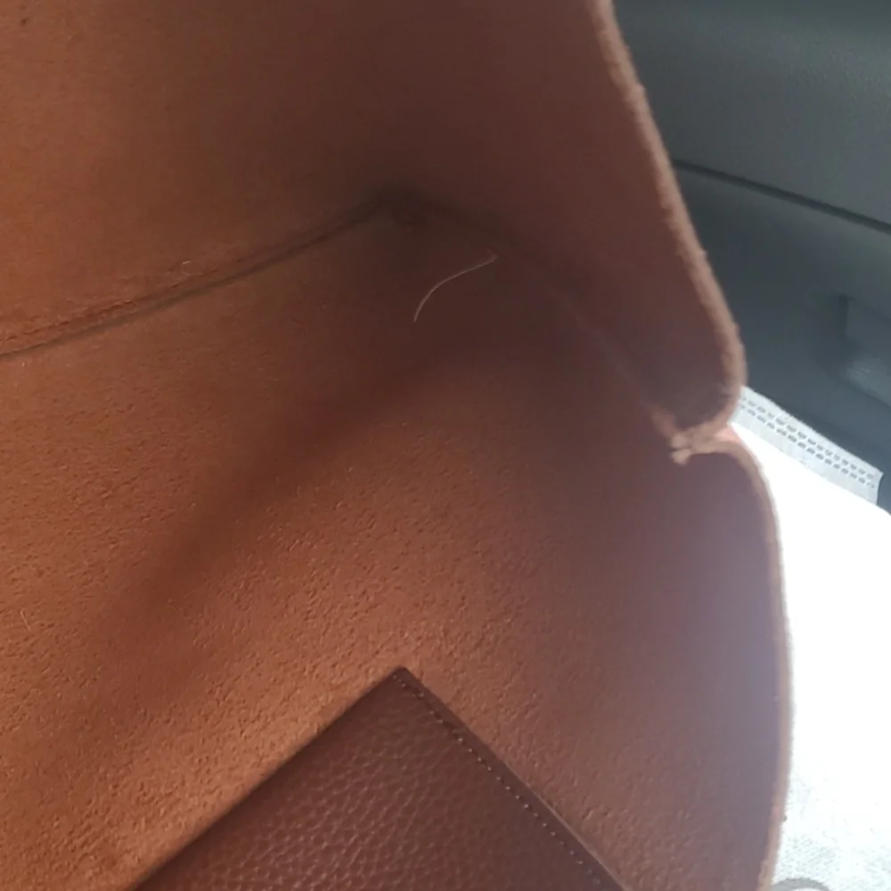 Vince Camuto Brown, Black Leather Tote